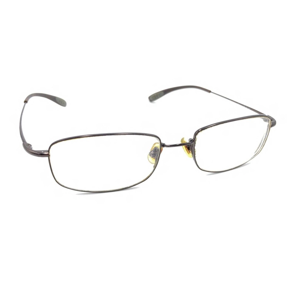 Nike Flexon Dark Brown Metal Rectangular Eyeglass… - image 1